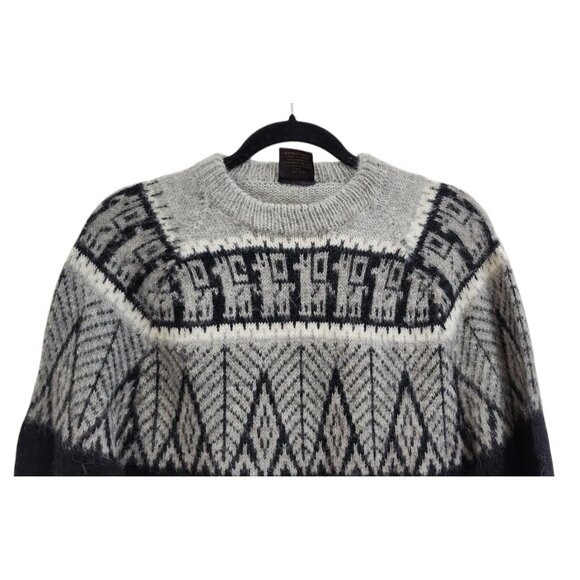 Alpaca jumper for Women Peruvian alpaca sweater knitted jumper warm winterSize M - Picture 5 of 14